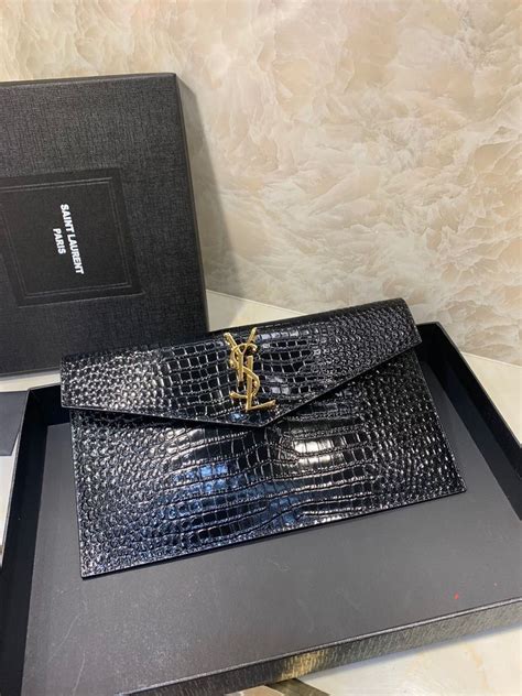 envelope ysl clutch|yves saint laurent envelope clutch.